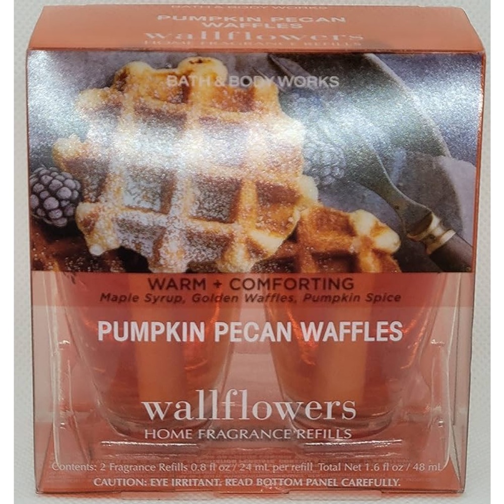 Bath and Body Works Pumpkin Pecan Wallflowers 2 pack

(No box)